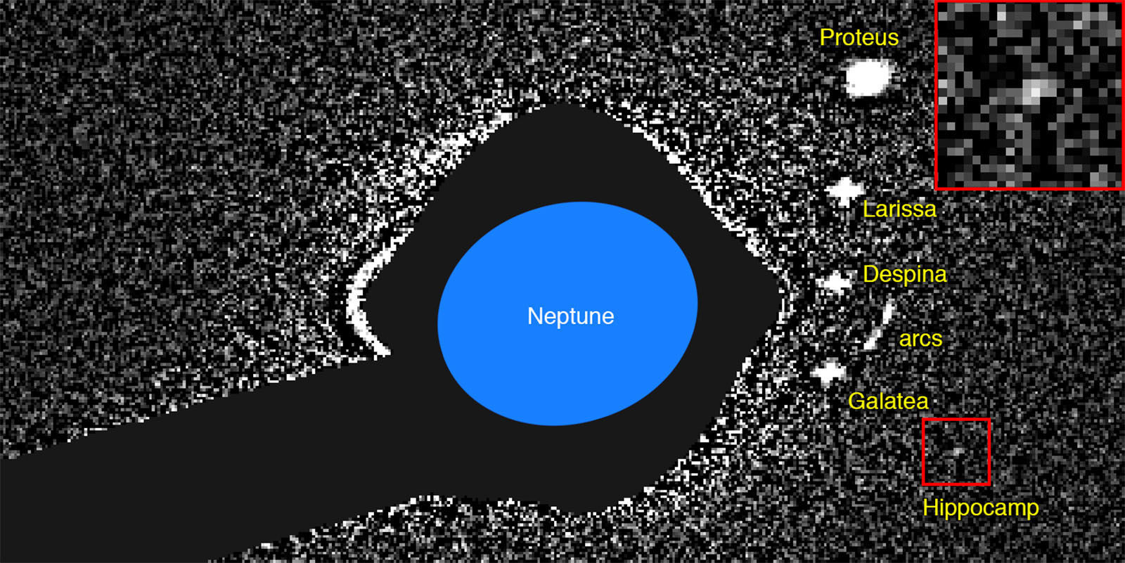 Tiny new moon discovered around Neptune